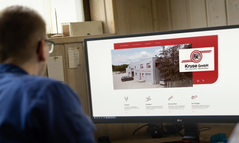 Kruse GmbH Website