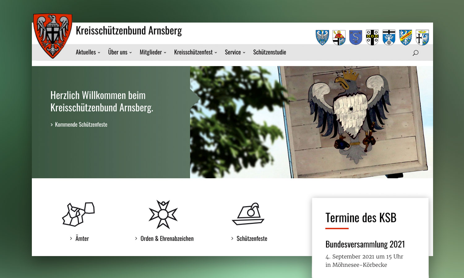 Website | Kreisschützenbund Arnsberg