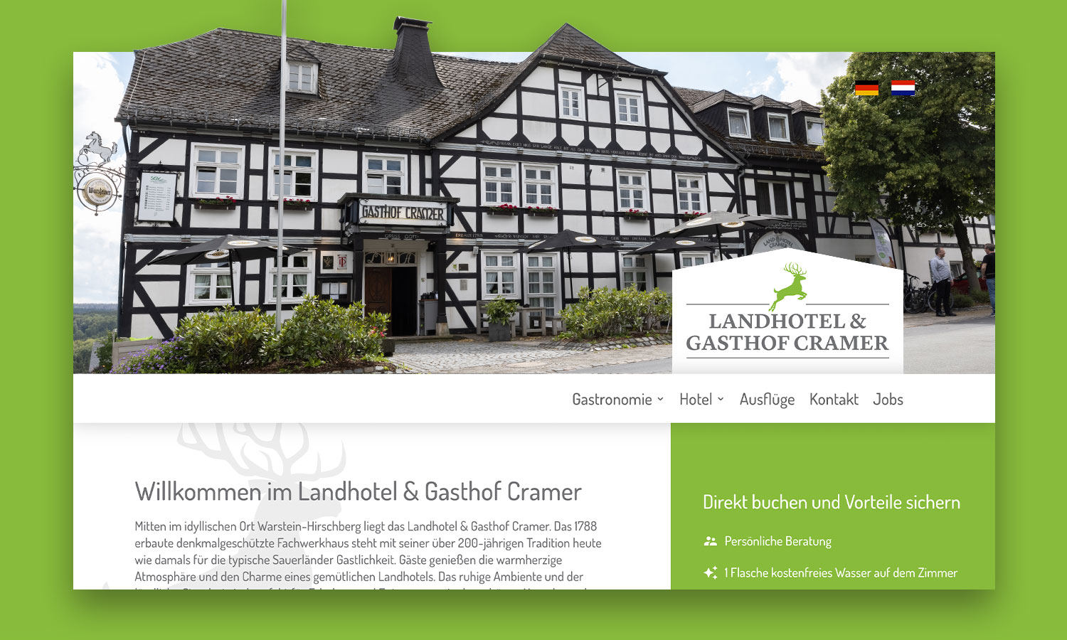 Website | Landhotel Cramer